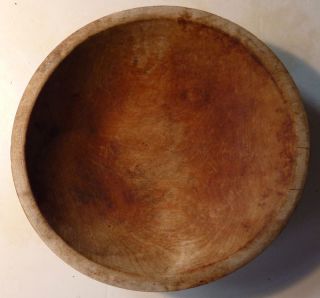 Wood Bowl,  And Signed ' Munising ',  9 - 8 1/2 Inches Diameter photo