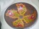 Vintage Old Wooden Painted Bowl Other photo 2