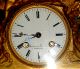 French 19th C.  Gilt Mantle Clock By Bonniere Et Cousteix Clocks photo 1