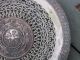 Vintage Antique Platter With Intricate Inlaid Copper Metalware photo 1