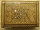 Inlayed Mother Of Pearl And Ox Bone Box Boxes photo 1