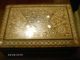 Inlayed Mother Of Pearl And Ox Bone Box Boxes photo 5