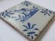A Lovely Dutch Delft Tile With A Wolf +++++++++++++++++ Tiles photo 2