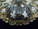 Vintage Hand Painted Glass Candy Dish With Lid Silver Inlay Dishes photo 10