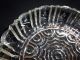 Vintage Hand Painted Glass Candy Dish With Lid Silver Inlay Dishes photo 4