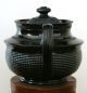 18th - 19th Century Antique Jackfield Black Earthenware Pottery English Teapot Teapots & Tea Sets photo 3