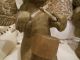 Vintage Pair Cherubs Angels Italy Figurines Instruments Gilded Old Florentine Carved Figures photo 3
