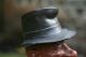 19th C.  Bernard Bloch Males Head Tobacco Jar Humidor With Hat Jars photo 4
