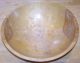 Vintage Primitive Large Carved Wood Bowl Grain Forms X Center Symetry Bowls photo 1