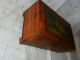 Antique Vintage Cedar Wood Shelac Box Trinket Dresser Vanity Jewelry Boxes photo 10