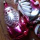 Old Antique Mercury Glass Ornament Lot Santa Christmas Lot In Amazing Condition Figurines photo 3