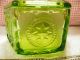 Mid Century Emerald Glass Candy Jar Dish Antique Made In Usa Retro Vintage Bowl Jars photo 4