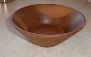 , Medium Size Walnut Wood Bowl photo