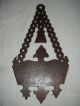Antique Walnut Victorian Style Wall Pocket Detail Other photo 5