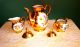 Rare Vintage 24 Kt.  Gold Over Porcelain Stw 5pc Germany Bavaria Coffee Tea Set Teapots & Tea Sets photo 6