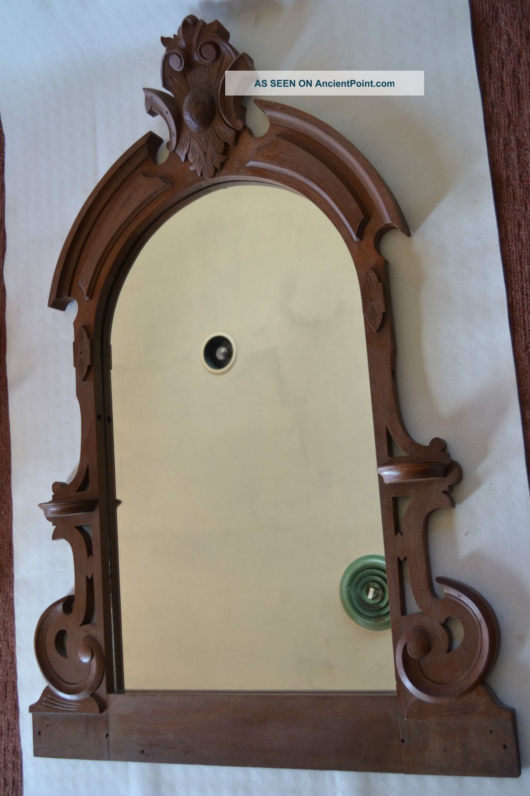 Antique Victorian Mirror 1900-1950 photo