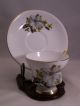 Vintage Bone China Teacup And Saucer With Dogwood Pattern By Windsor Of England Cups & Saucers photo 1