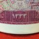 Rare Coffee Cup - Shah Of Iran Persian King 100 Rials Bank Note Bill Money 1954 Cups & Saucers photo 8