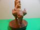 Folk Art Carving Man Sitting On Cow Carved Figures photo 3