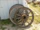 Antique Wooden Wagon Wheels Other photo 2