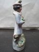 Antique Staffordshire Figurine Of Brother & Sister Execellent Condition 7 1/4 