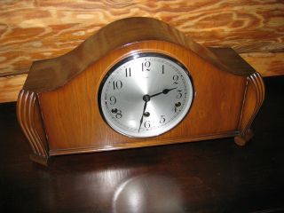 Vintage Enfield Of England Westminister Chime Mantle Clock photo