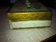 Antique Tissue Box Wooden Made In Italy Toleware photo 3