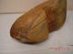Antique Hand Carved Wood Shoe Holland Dutch Clog Patina Other photo 8