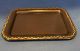 12 Mid - Century Hand Painted Metal Snack Trays 6 5/8 