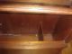 Antique Wood Mailbox Mail Box W/ Glass Door From British Columbia Boxes photo 5