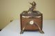 Antique Hand Made Ghost Elk Box Boxes photo 2