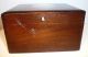 Antique Victorian Nouveau Leprechaun Trinket/jewelry Wooden Box Dovetailed Wood Boxes photo 2