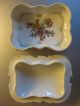 A Vintage Wonderful French M - Fres Limoges Porcelain Romantic Trinket Box Boxes photo 7