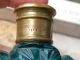 Old Green Glass Perfume Bottle Other photo 4