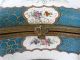French Enamel Hand Painted Porcelain Dome - Top Trinket/jewel Casket Box 19th C Boxes photo 1