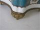 French Enamel Hand Painted Porcelain Dome - Top Trinket/jewel Casket Box 19th C Boxes photo 2