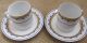 Tirschenreuth Bavaria Expresso Set Of Two Cups & Saucers,  Made In Germany Cups & Saucers photo 8
