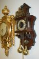 Antique - Zaanse Dutch Wall Clock With Atlas Clocks photo 1