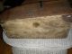 Antique Wooden Grain Scoop,  Very Large,  Appears To Be Homemade Including Iron Primitives photo 5