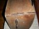 Antique Wooden Grain Scoop,  Very Large,  Appears To Be Homemade Including Iron Primitives photo 6