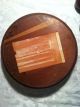 5 California Redwood Pieces.  Bowl,  Plate,  Vase And Toothpick Holders Bowls photo 3
