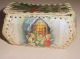 Vintage 1960s Greeting Card Sewing Box - Christmas Theme - Mini Size Other photo 2