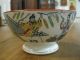 Antique Saargemünd Chinese Porcelain Pedestal Bowl Blue Mark Made In Germany Bowls photo 1