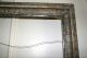 Antique Florentine Large Italian Tole Carved White Distressed Wood Picture Frame Toleware photo 6