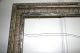 Antique Florentine Large Italian Tole Carved White Distressed Wood Picture Frame Toleware photo 7