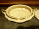 Antique Porcelain Covered Vegetable Dish - Detailed In 22 Carat Gold Bowls photo 5