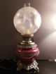 Miller Juno Oil/kerosene Lamp Dated 1888 - Must See Finish Lamps photo 11