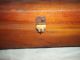 Antique Wooden And Metal Chest Box With Mirror Boxes photo 1