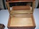 2 Vintage Antique Cedar Boxes Decorative Cedar Chest Home Decor Jewelry Trinket Boxes photo 4