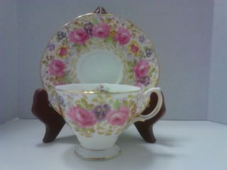 Antique Royal Albert Cup/saucer No.  839329 